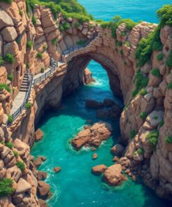 Aerial Grotto Paint Numbers