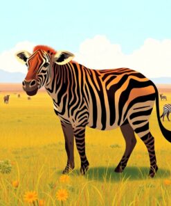 Plains Wildlife Paint Numbers