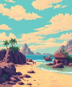 Island Shores Paint Numbers