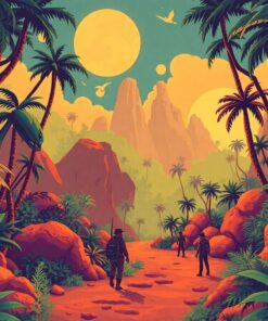 Jungle Trek Paint Numbers