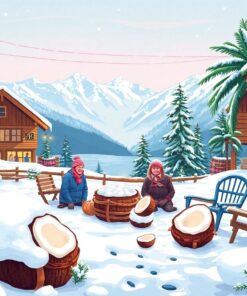 Coconut Party Paint Numbers