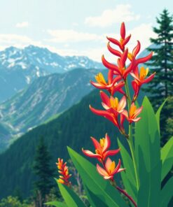 Alpine Heliconia Paint Numbers