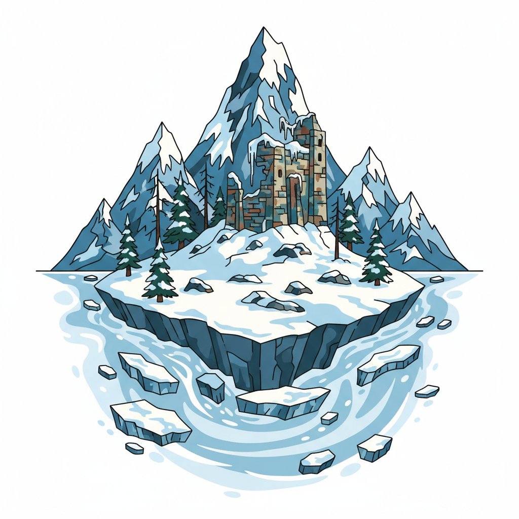 vintage-alpine-island-relic-paint-by-numbers-kit-winter