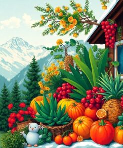 Tropical Harvest Paint Numbers