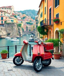 Scooter Journey Paint Numbers