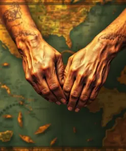 Vintage Amazon Explorer Hands Paint By Numbers