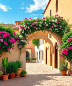 Floral Arch Paint Numbers