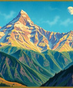 Vintage Andean Chart View Paint By Numbers