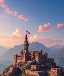 Citadel Skies Paint Numbers