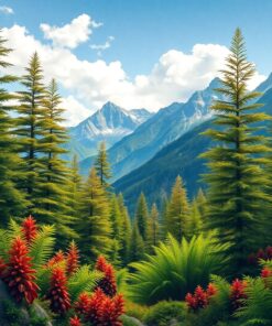 Fern Oasis Paint Numbers