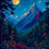 Jungle Night Paint Numbers