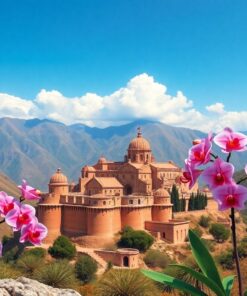 Pink Orchids Paint Numbers