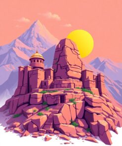 Sun Stone Paint Numbers