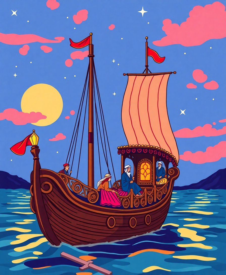 Nights Ship Paint Numbers Nights Ship Paint Numbers