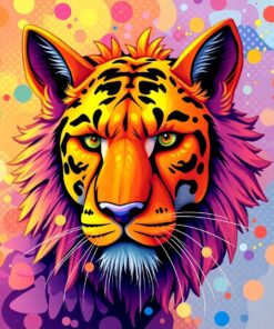 Tropical Bloom Paint Numbers