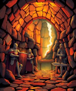 Magma Lair Paint Numbers