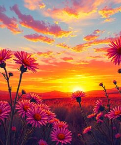 Desert Sunset Paint Numbers