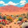 Floral Oasis Paint Numbers