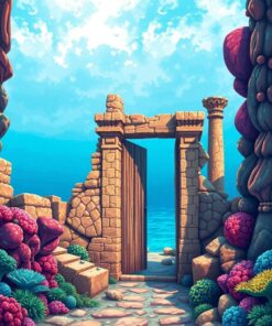 Coral Gates Paint Numbers