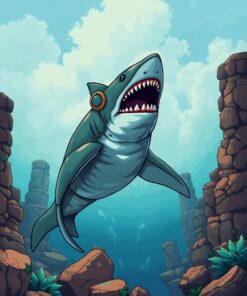 Shark Guardian Paint Numbers