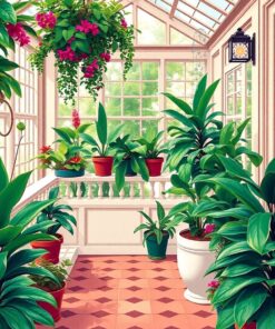 Calathea Oasis Paint Numbers