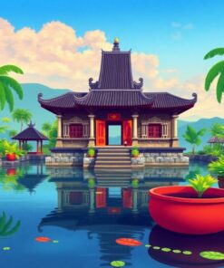 Water Temple Paint Numbers