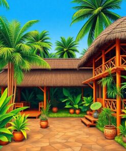 Jungle Retreat Paint Numbers