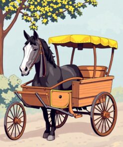 Cart Equine Paint Numbers