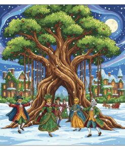 Vintage Banyan Masquerade Paint By Numbers