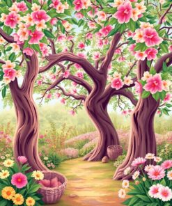 Banyan Springtime Paint Numbers