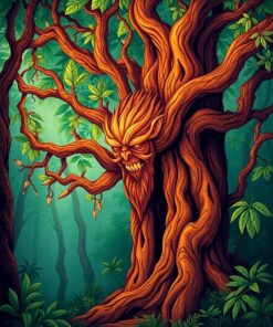 Wood Spirit Paint Numbers