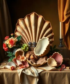 Shell Vanitas Paint Numbers