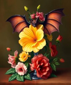 Flower Glass Paint Numbers