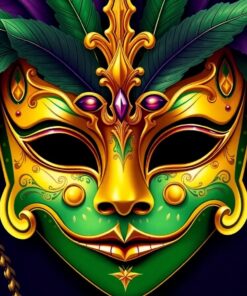 Golden Mask Paint Numbers