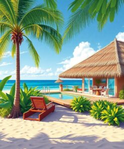 Surf Villa Paint Numbers