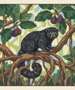 Vintage Bearcat Fig Roots Paint By Numbers