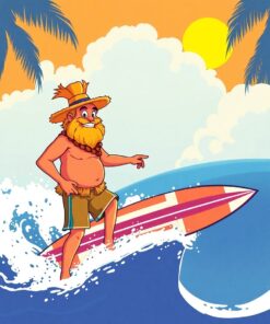 Kahuna Surfer Paint Numbers