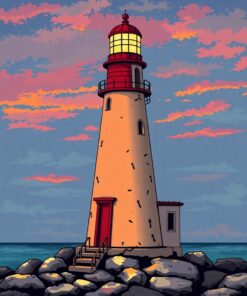 Bay Beacon Paint Numbers