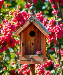 Vintage Bird House Paint By Numbers