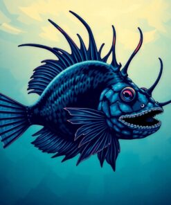 Dragonfish Study Paint Numbers