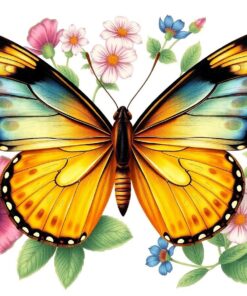 Birdwing Study Paint Numbers