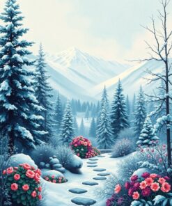 Blizzard Oasis Paint Numbers