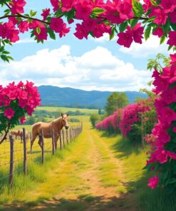 Bougainvillea Paddock Paint Numbers