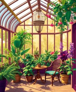 Brass Botanicals Paint Numbers