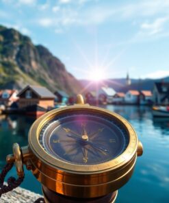 Sunlit Compass Paint Numbers