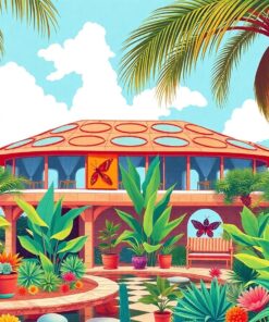 Roof Oasis Paint Numbers