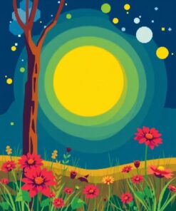 Tropical Bath Paint Numbers