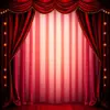 Vintage Cabaret Curtain Paint By Numbers