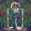Vintage Cabaret Monstera Paint By Numbers