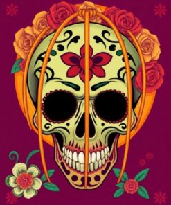 Muertos Skull Paint Numbers